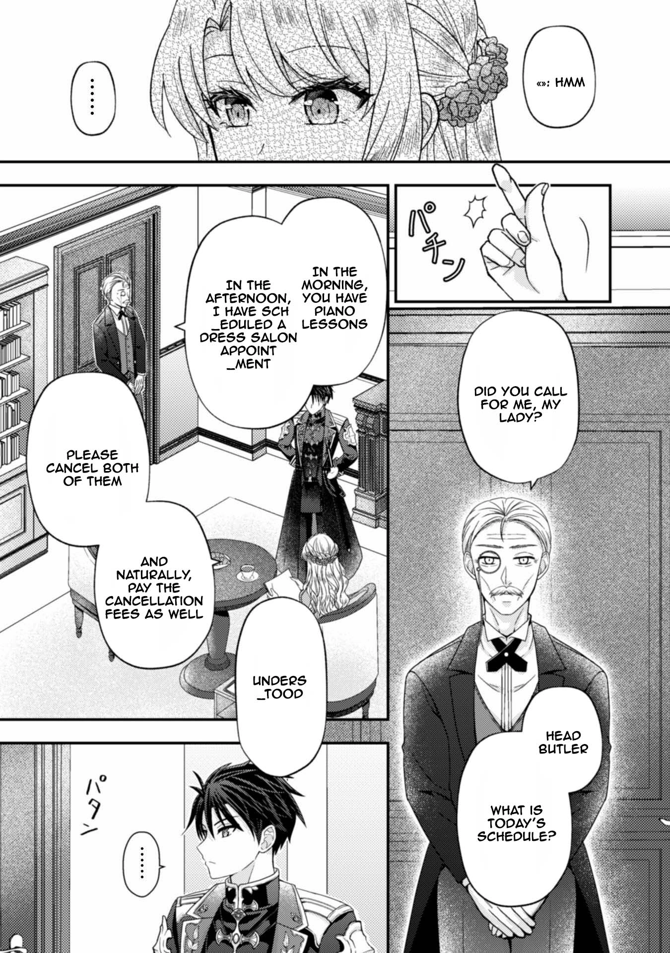 The Heiress of a Wealthy Family Chapter 3 - . Page 8